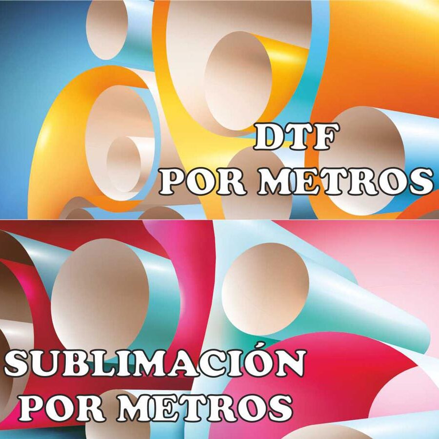 Impresión DTF Y sublimación por metros